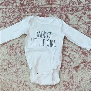 Rae Dunn baby onesie